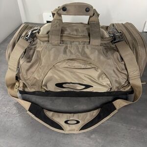 Oakley Software Duffel Bag Mens Tan Coyote Brown Tactical Gym Travel EDC Army